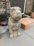 Sharpei betonnen beeld, Tuin en Terras, Ophalen, Gebruikt, Beton, Dierenbeeld