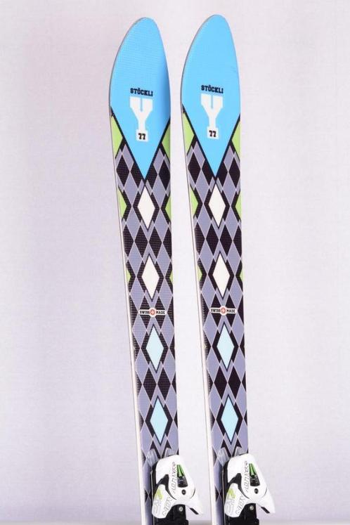 176 185 cm ski's STOCKLI Y 77 blue, woodcore, FREERIDE, Sport en Fitness, Skiën en Langlaufen, Gebruikt, Ski's, Skiën, Overige merken