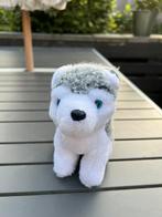 Husky hond knuffel grijs wit, Ophalen of Verzenden, Zo goed als nieuw, Hond