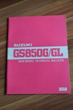 Werkplaatshandboek Suzuki GS850 G/GL 1979, Ophalen of Verzenden, Suzuki