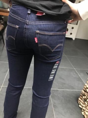 Levi slimming straight maat 23 lengte 30 nieuw blauw nieuw 