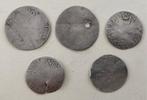 Setje beschadigde/ versleten provinciale munten 1, Postzegels en Munten, Ophalen of Verzenden, Munten, Buitenland