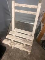 Antieke Klapstoeltjes - Set van Twee Stoelen Brocante Stijl, Antiek en Kunst, Antiek | Meubels | Stoelen en Banken, Ophalen of Verzenden