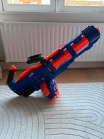Nerf Titan CS-50 Gatling Gun – compleet met alle pijltjes, Ophalen of Verzenden, Zo goed als nieuw