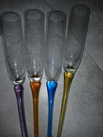 vintage geblazen champagne stekers, Ophalen of Verzenden, Zo goed als nieuw, Overige typen