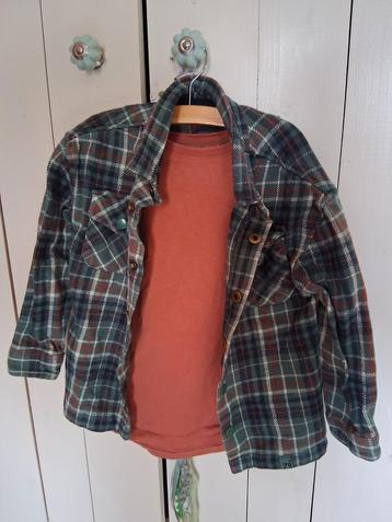 Z8 T-shirt + blouse 116/122 beschikbaar voor biedingen