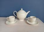 Wedgwood Windsor theepot + 2 kop/schotels (afhaalprijs), Ophalen, Zo goed als nieuw, Porselein, Wedgwood