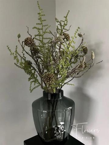 Zijden kunstboeket landelijk sober NIEUW! beschikbaar voor biedingen