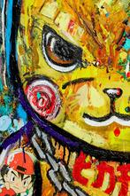 ArtBySon - Pikachu schilderij pokemon, Antiek en Kunst, Kunst | Schilderijen | Modern, Ophalen of Verzenden