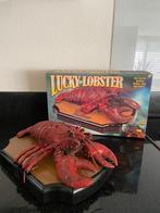 Vintage lucky the lobster zingende dansende Shellfish '90, Verzamelen, Automaten | Overige, Ophalen of Verzenden, Zo goed als nieuw