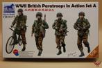 Bronco Models 1/35 WWII British Paratroops in Action Set A, Nieuw, Figuur of Figuren, 1:35 tot 1:50, Ophalen of Verzenden