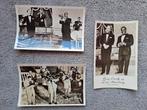 3 foto kaarten Frank Sinatra en Louis Armstrong, Verzamelen, Ophalen of Verzenden, Zo goed als nieuw, Foto of Kaart