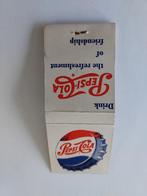 compleet lucifersboekjes Pepsi Cola jaren '50, Verzamelen, Ophalen of Verzenden, Zo goed als nieuw, Overige typen