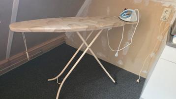 Brabantia strijkplank met Philips stoomstrijkijzer beschikbaar voor biedingen