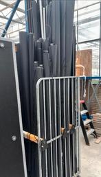Zwarte rolgordijnen - meerdere stuks, Ophalen of Verzenden, Zo goed als nieuw, 150 tot 200 cm