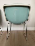 Artifort stoelen 2 stuks design vintage, Huis en Inrichting, Stoelen, Blauw, Twee, Gebruikt, Metaal