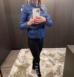 Moncler Lichtgewicht Donsjas Blauw - Maat S, Ophalen of Verzenden, Zo goed als nieuw, Maat 36 (S), Blauw
