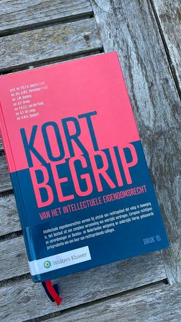 Kort Begrip van het IE Recht - Geerts en Verschuur beschikbaar voor biedingen
