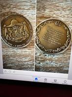 Beatrix Wilhelmina Munt 1938, Postzegels en Munten, Penningen en Medailles, Ophalen of Verzenden, Brons, Nederland