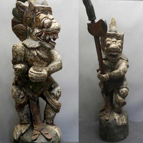 Hanoman Keris drager HM2 beeld kunst Kris houder Indonesie, Antiek en Kunst, Kunst | Niet-Westerse kunst, Ophalen of Verzenden