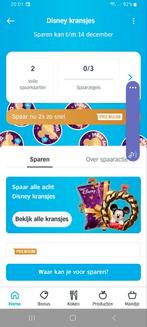 2 volle kaarten disney, AH,1 euro per stuk., Verzamelen, Supermarktacties, Albert Heijn, Ophalen of Verzenden