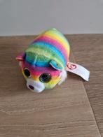 TY knuffel knuffeltje hond regenboog K3945, Kinderen en Baby's, Speelgoed | Knuffels en Pluche, Hond, Ophalen of Verzenden, Zo goed als nieuw