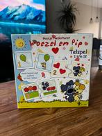 Woezel en pip ecucatief tel spel kinderen, Ophalen of Verzenden, 10 tot 50 stukjes, Zo goed als nieuw