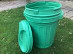 Voerton 40 liter met deksel, Ophalen of Verzenden, Gebruikt, Kunststof, Met deksel