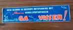 2759 Sticker Vintage Albatros Hengelsport, Ophalen of Verzenden, Gebruikt