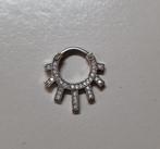Septum / Daith piercing, Sieraden, Tassen en Uiterlijk, Piercings, Staal, Ophalen of Verzenden, Zo goed als nieuw, Neuspiercing