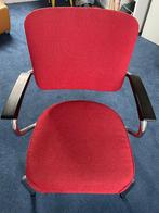 Prachtige vintage buisframe fauteuil - nieuwe stoffering, Huis en Inrichting, Fauteuils, Ophalen, Gebruikt, 75 tot 100 cm, Stof