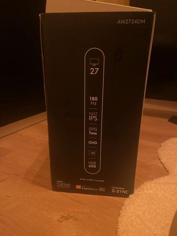 Alienware AW2724DM - 27 inch QHD 180Hz Gaming Monitor beschikbaar voor biedingen