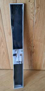 Nieuw 1 stuks Fotoplank staal mat zwart 80x5x9cm, Ophalen of Verzenden, Nieuw