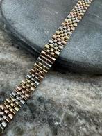 14k Gouden Tricolor Rolex Armband, Sieraden, Tassen en Uiterlijk, Armbanden, Ophalen of Verzenden, Nieuw, Goud