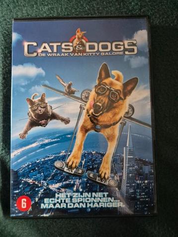 Dvd Cats & dogs de wraak van Kitty Galore beschikbaar voor biedingen