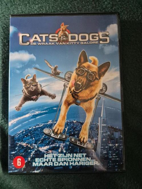 Dvd Cats & dogs de wraak van Kitty Galore, Cd's en Dvd's, Dvd's | Kinderen en Jeugd, Zo goed als nieuw, Film, Ophalen of Verzenden
