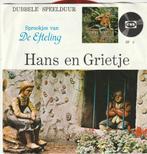 Hans en Grietje Sprookjes van de Efteling vinyl single, Overige genres, Ophalen of Verzenden, Zo goed als nieuw