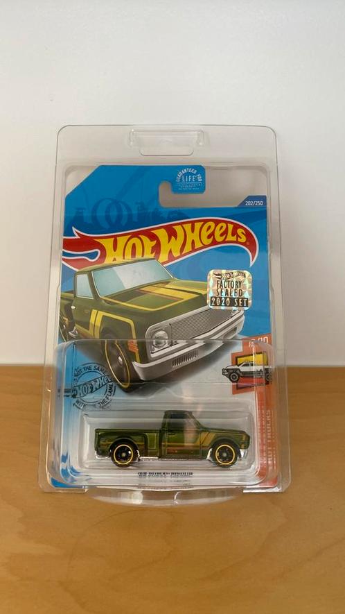 Hot wheels Chevy Pickup STH, super treasure hunt, Hobby en Vrije tijd, Modelauto's | Overige schalen, Zo goed als nieuw, Ophalen of Verzenden