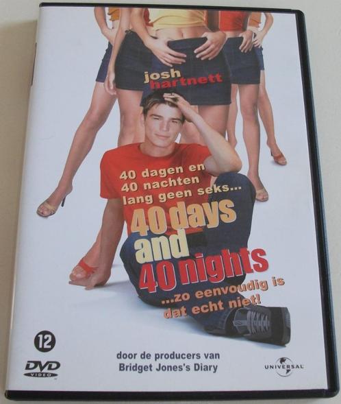 Dvd *** 40 DAYS AND 40 NIGHTS *** ..zo eenvoudig is dat niet, Cd's en Dvd's, Dvd's | Komedie, Zo goed als nieuw, Overige genres