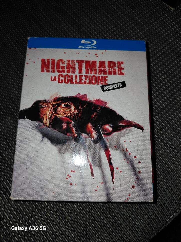 A nightmare on elm street bluray boxset, Cd's en Dvd's, Blu-ray, Zo goed als nieuw, Actie, Boxset, Ophalen