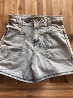 Korte spijkerbroek mt L highwaist, Ophalen of Verzenden, Nieuw, Blauw, W33 - W36 (confectie 42/44)
