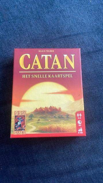 Het snelle kaartspel van catan 999 games beschikbaar voor biedingen