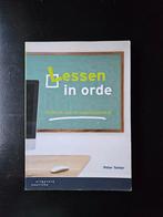 Peter Teitler - Lessen in orde (2017), Sociale wetenschap, Ophalen of Verzenden, Zo goed als nieuw, Peter Teitler