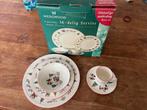Wedgwood windsor christmas kerstservies 4 persoons, Huis en Inrichting, Keuken | Servies, Ophalen of Verzenden, Zo goed als nieuw