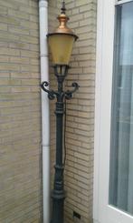 Ouderwetse lantaarnpaal, Tuin en Terras, Buitenverlichting, Ophalen, Gebruikt, Overige materialen, Staande lamp