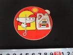 sticker shell super plus motor olie strip mannetje peilstok, Verzamelen, Ophalen, Zo goed als nieuw