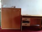 Opklapbed in kast 1 persoons logeerbed, Huis en Inrichting, Slaapkamer | Bedden, Ophalen, Gebruikt, 90 cm, Eenpersoons