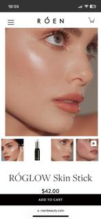 Róen - róglow skin stick in ‘glazed’ (8g) highlighter stick, Ophalen of Verzenden, Nieuw