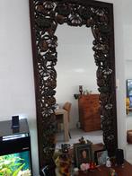 Prachtige Spiegellijst met Spiegel uit Thailand 193x100cm., Ophalen, Gebruikt, 75 tot 100 cm, 75 cm of meer