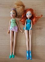 2 winx club rainbow poppen bloom flora enchantix believix, Kinderen en Baby's, Speelgoed | Poppen, Ophalen of Verzenden, Zo goed als nieuw